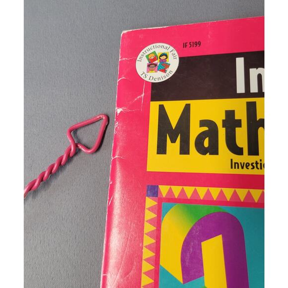 Inside-Out Math Problems Grade 5 Marcia Dana Workbook Instructional Fair PB Book - Picture 11 of 14